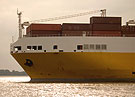 cargo container ship